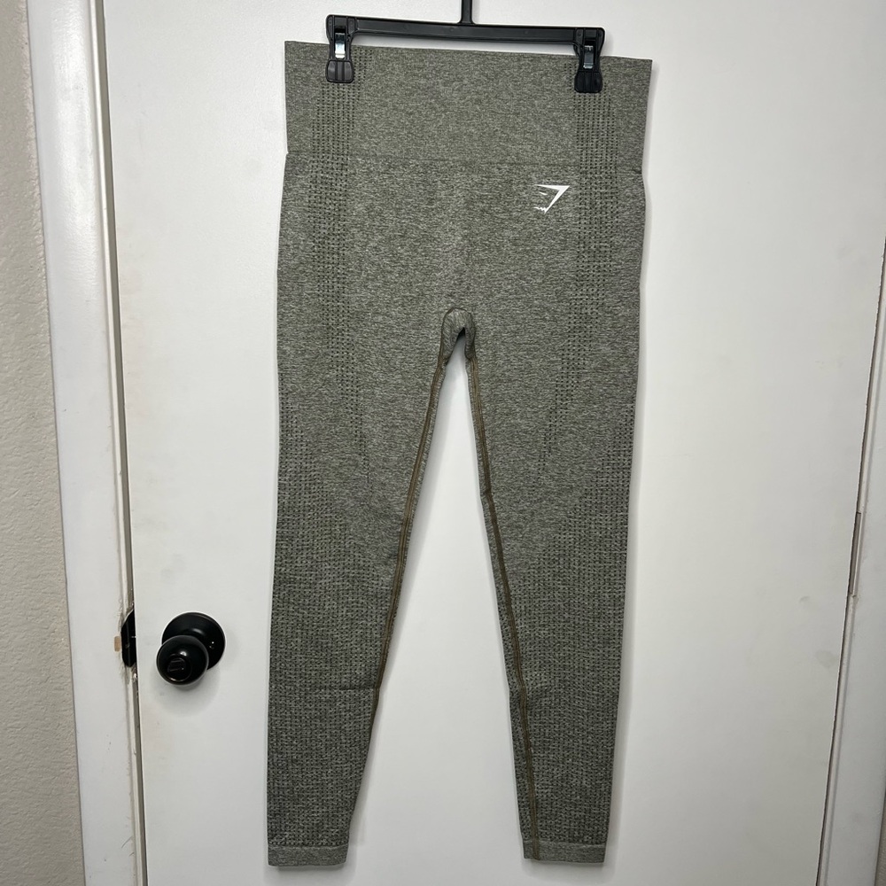 Gymshark khaki seamless Leggings